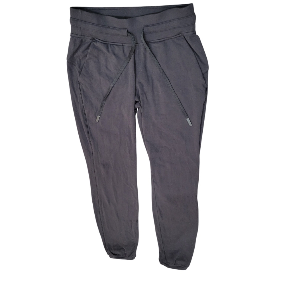 Lululemon Athletica Women's Stylish Black Jogger Pants - Size 4